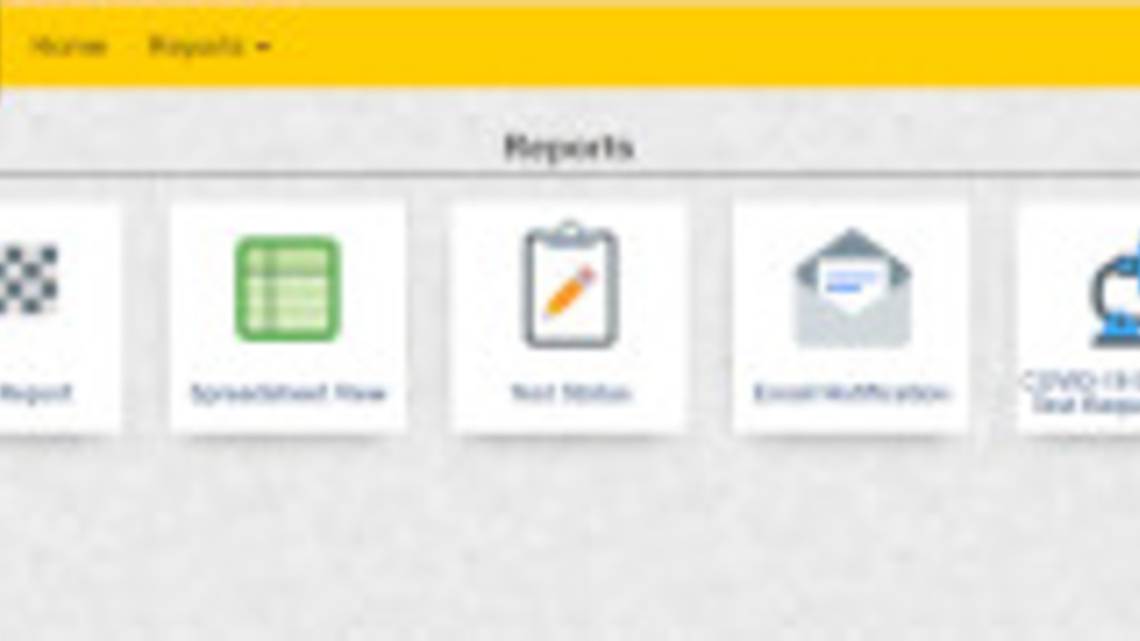 new openelis web portal design